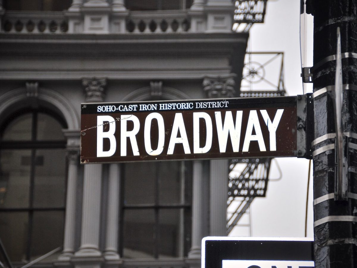 Broadway signboard