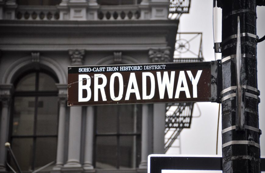 Broadway signboard